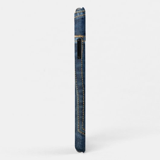Blue Jeans Denim Pocket Case-Mate iPhone Case (Achterkant/rechts)