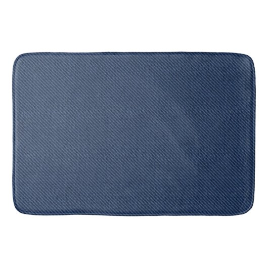 Blue Jeans Fabric Badmat (Voorkant)
