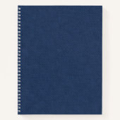 Blue Jeans Fabric Notitieboek (Voorkant)