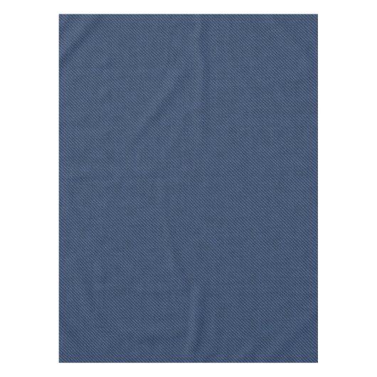 Blue Jeans Fabric Tafelkleed (Voorkant)