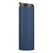 Blue Jeans Fabric Thermosbeker (Geroteerd rechts)