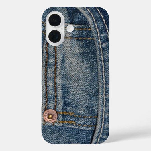 Blue Jeans Grunge Case-Mate iPhone Case (Achterkant)