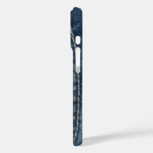 Blue Jeans Grunge Case-Mate iPhone Case (Achterkant / Links)
