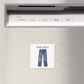 Blue Jeans koelkast Magnet (Insitu (Vaatwasser))