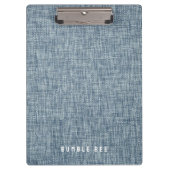 Blue Jeans Look Klembord - Trendy en Functioneel (Voorkant)