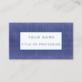 Blue Jeans Luxury Visitekaartje (Voorkant)