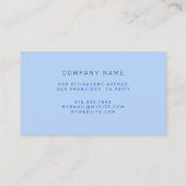 Blue Jeans Luxury Visitekaartje (Achterkant)