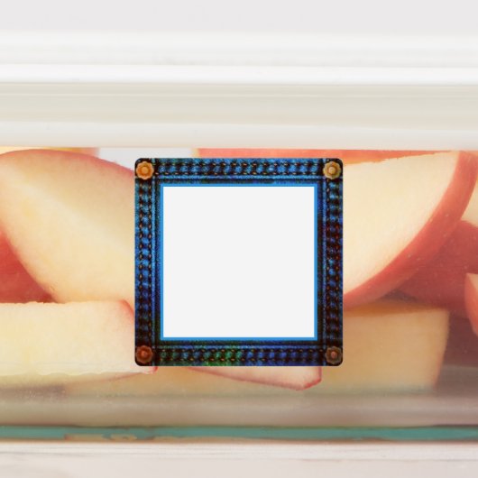 Blue Jeans Naad Schattige Land Waterdicht Labels (Aangebracht)