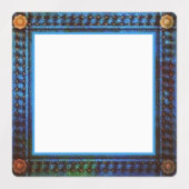 Blue Jeans Naad Schattige Land Waterdicht Labels (Design 2)