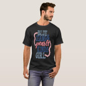 Blue Jeans & Pearls Southern Girl T-shirt (Voorkant volledig)
