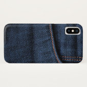 Blue Jeans Pocket Case-Mate iPhone Case (Achterkant (horizontaal))