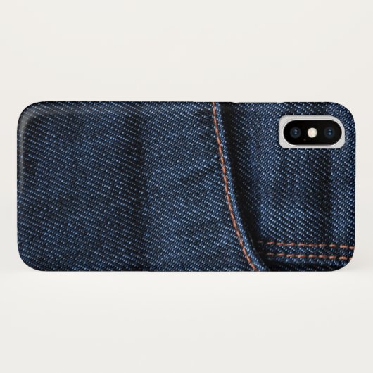 Blue Jeans Pocket Case-Mate iPhone Case (Achterkant (horizontaal))