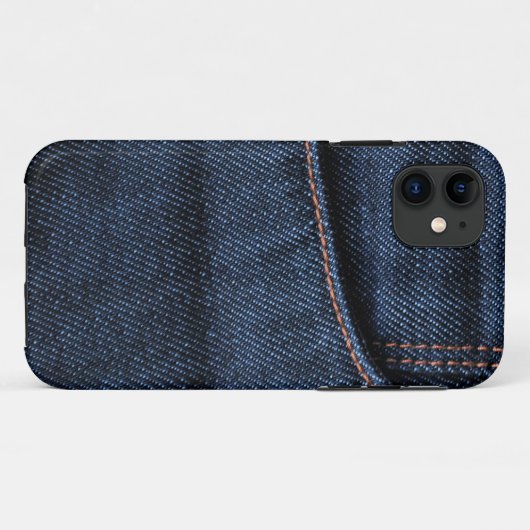 Blue Jeans Pocket Hoesje-Mate iPhone Case (Achterkant (horizontaal))