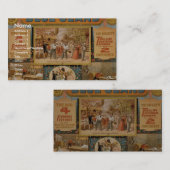 Blue Jeans Retro Theater Visitekaartje (Voorkant / Achterkant)