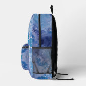 Blue Jeans Retro Tie Dye Bedrukte Rugzak (Rechts)