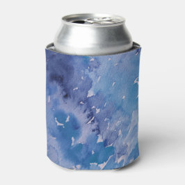 Blue Jeans Retro Tie Dye Blikjeskoeler