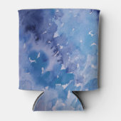 Blue Jeans Retro Tie Dye Blikjeskoeler (Voorkant)