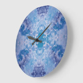 Blue Jeans Retro Tie Dye Grote Klok (Hoek)
