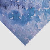 Blue Jeans Retro Tie Dye Tissuepapier (Detail)