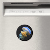 Blue Jellyfish Magneet (Insitu (Vaatwasser))