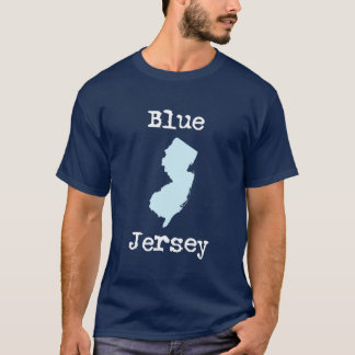 Blue Jersey dark t shirt