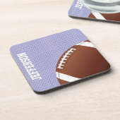 Blue Jersey en Football Custom Onderzetter (Linkerzijde)