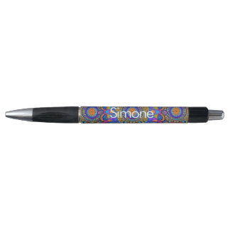 Blue Jewel Mandala Pen