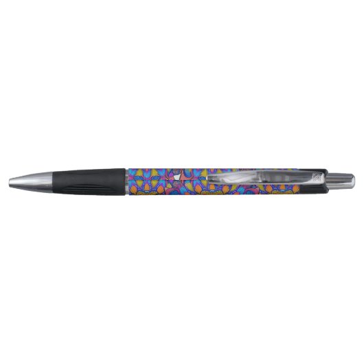 Blue Jewel Mandala Pen (Achterkant)