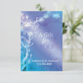 Blue Jeweles Business Gift Certificate (Staand voorkant)