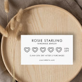 Blue Jewelry Zakelijke Loyaliteit Visitekaartje