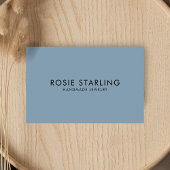Blue Jewelry Zakelijke Loyaliteit Visitekaartje