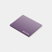 Blue John paarse kleur naam Post-it® Notes (Schuin)