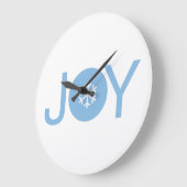 Blue Joy-kerst grote klok (Hoek)