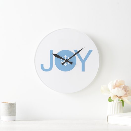 Blue Joy-kerst grote klok (Huis)