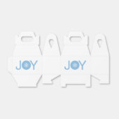 Blue Joy-kerstbox Bedankdoosjes (Uitgevouwen)