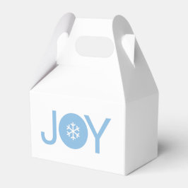 Blue Joy-kerstbox Bedankdoosjes