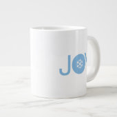 Blue Joy kerstcadeau Mok (Voorkant rechts)