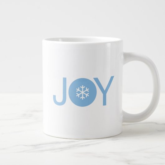 Blue Joy kerstcadeau Mok (Rechts)