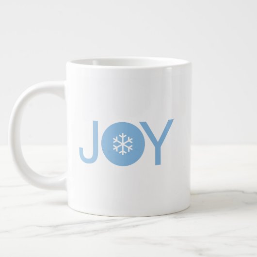 Blue Joy kerstcadeau Mok (Links)