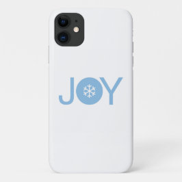 Blue Joy kerstiPhone 11 Hoesje