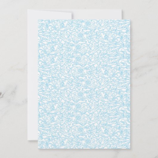 Blue Julep Scroll Kaart (Achterkant)