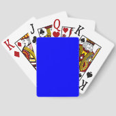 Blue JUMBO Pokerkaarten (Achterkant)