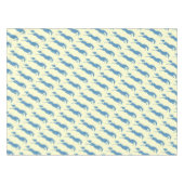 Blue Jumping Horse Tafelkleed (Voorkant (Horizontaal))