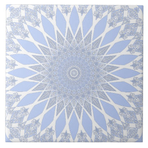 Blue Juniper Berry Tristyns Mandala Tegeltje
