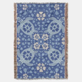 Blue Kauai Turtles Deken (Voorkant Verticaal)