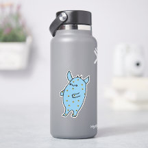Blue Kawaii Monster