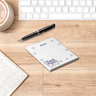 Blue Kawaii notitieblok