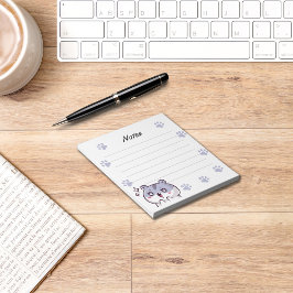 Blue Kawaii notitieblok