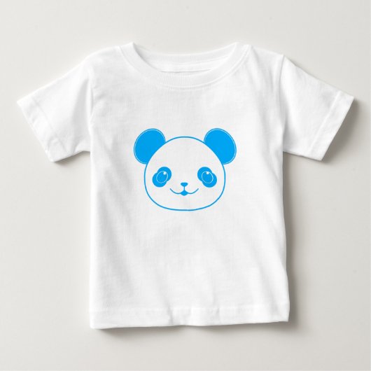 Blue Kawaii Panda Bear (Voorkant)