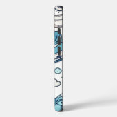 Blue Kicks | iPhone Hoesje (Achterkant / Links)